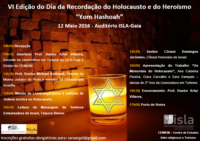 Holocausto Cartaz Programa Final